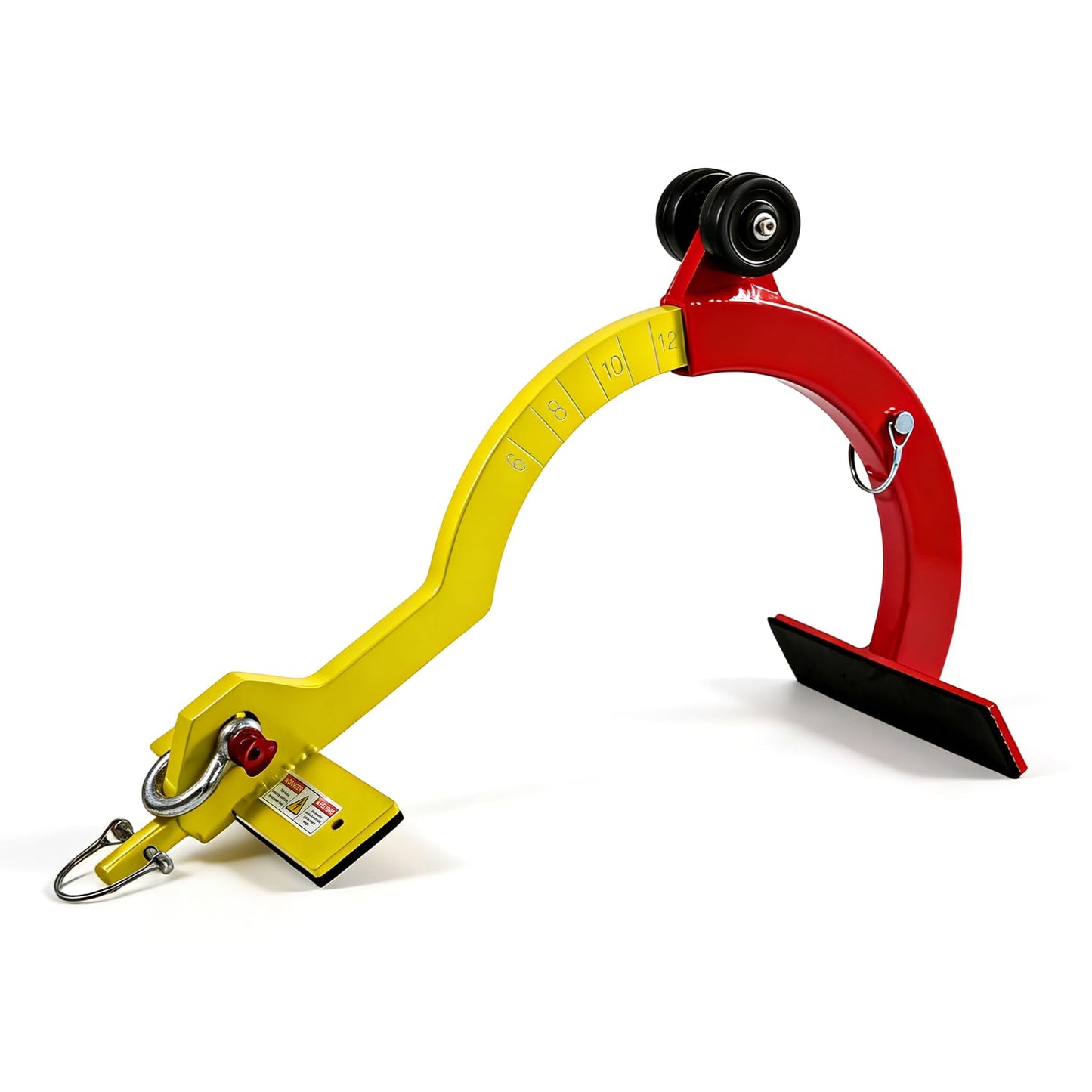 Roof Anchor,Roof Hook,5000 Lb Capacity for 6/12-12/12 Pitch Roofs,RidgePro Roof Anchor(No Pole)
