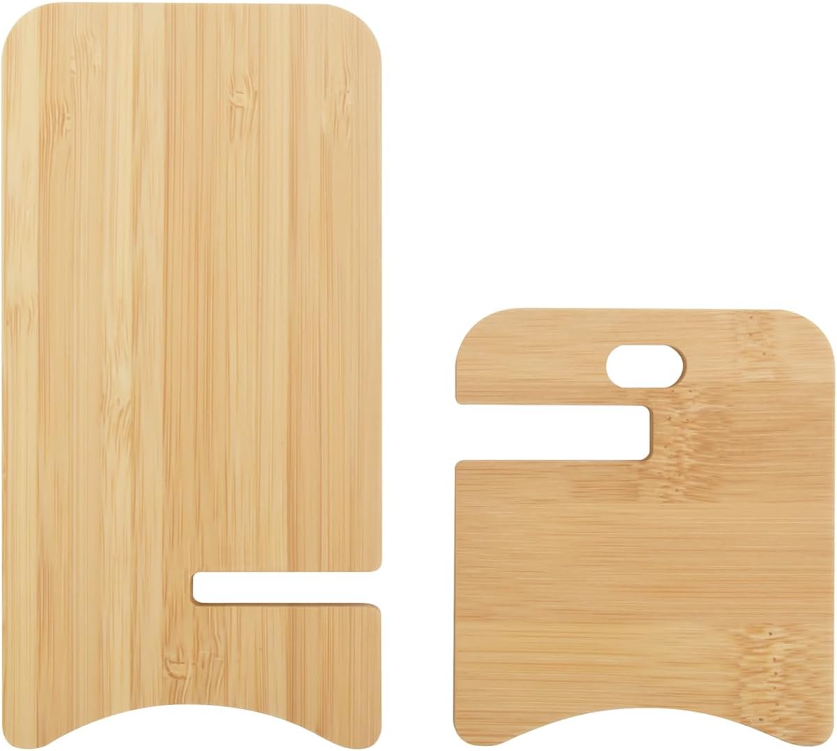 Abbolinxus Bamboo Phone Stand, Desktop Stand, Simple Phone Stand, Compatible with All Phones (Bamboo)