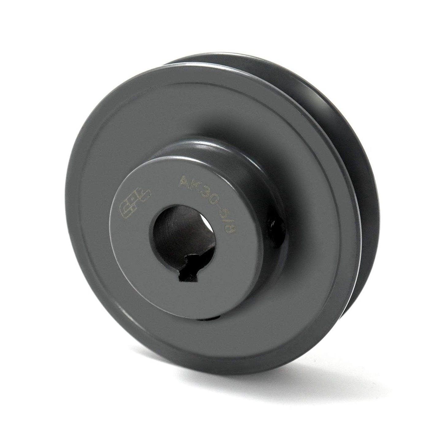 QWORK Single Groove Web Sheaves, 3"OD 5/8"Bore V-Belt Sheave, A Belt Section, for V-Belt,AK30-5/8