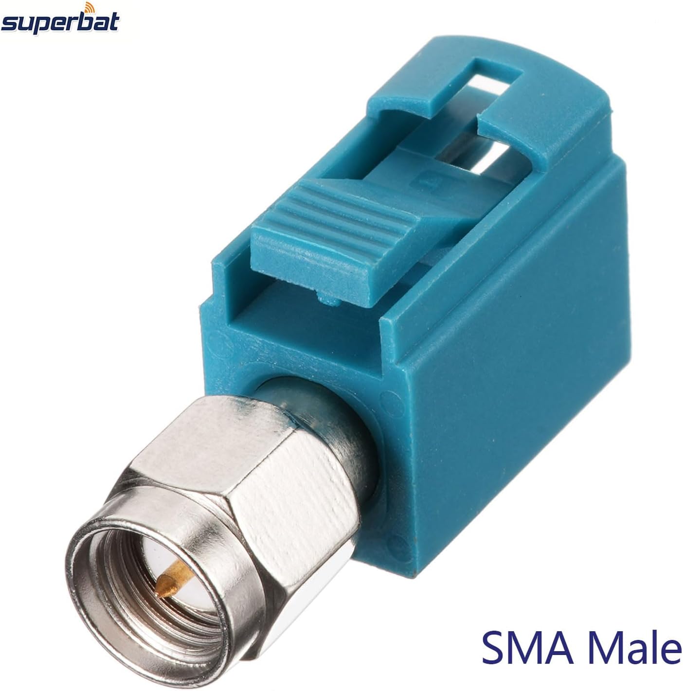Superbat 2Pcs,Vehicle 4G Fakra Z Female to SMA Male Adapter Antenna Adapter Connector for GPS Navigation Satellite