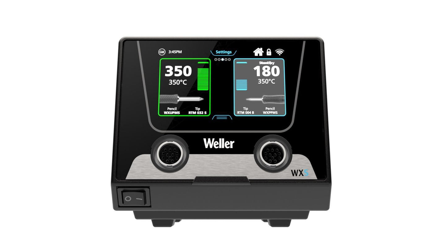 Weller Rework Set with WXsmart, WXair, WXUPS MS Smart Ultra Iron and WXDP120 Desoldering Iron | WXS2020