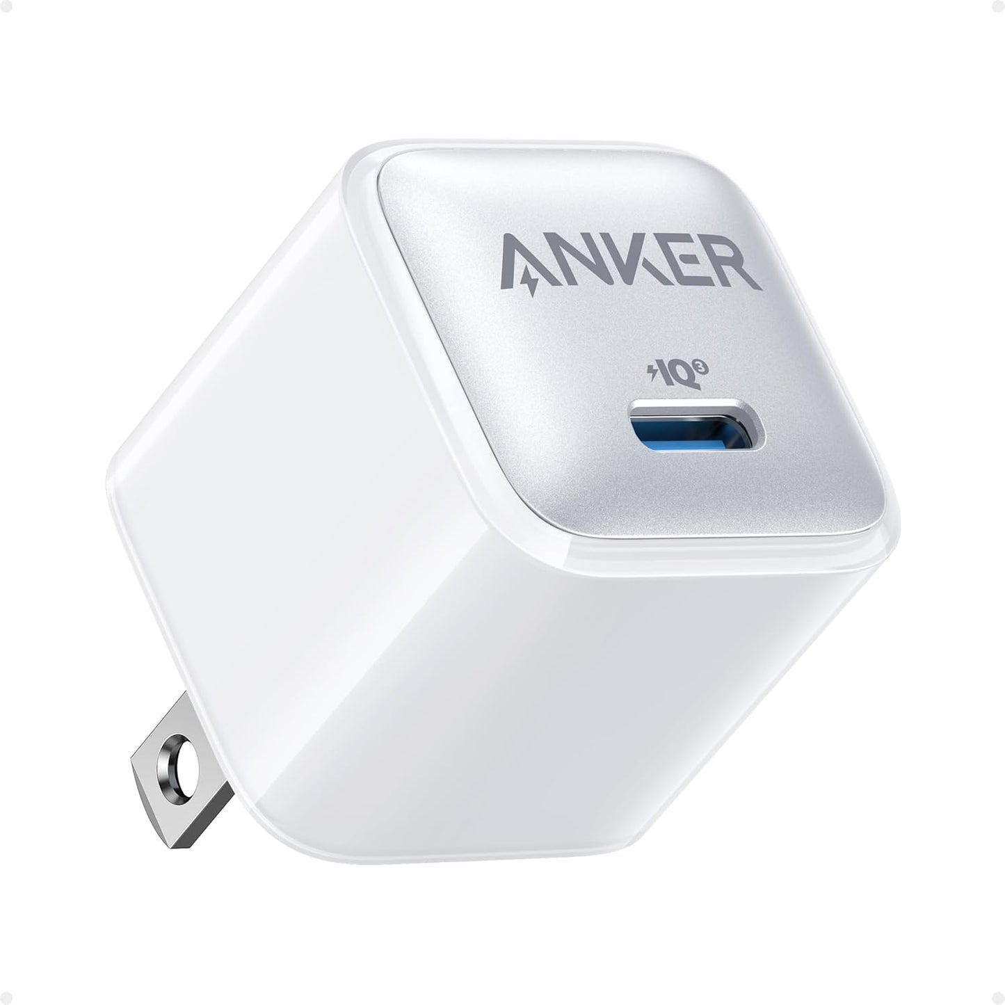 Anker 20W 3.0 17/16/15/14/13 4/3, USB C Charger Block (Nano Pro), PIQ Compact Fast Charger for iPhone Series, Galaxy