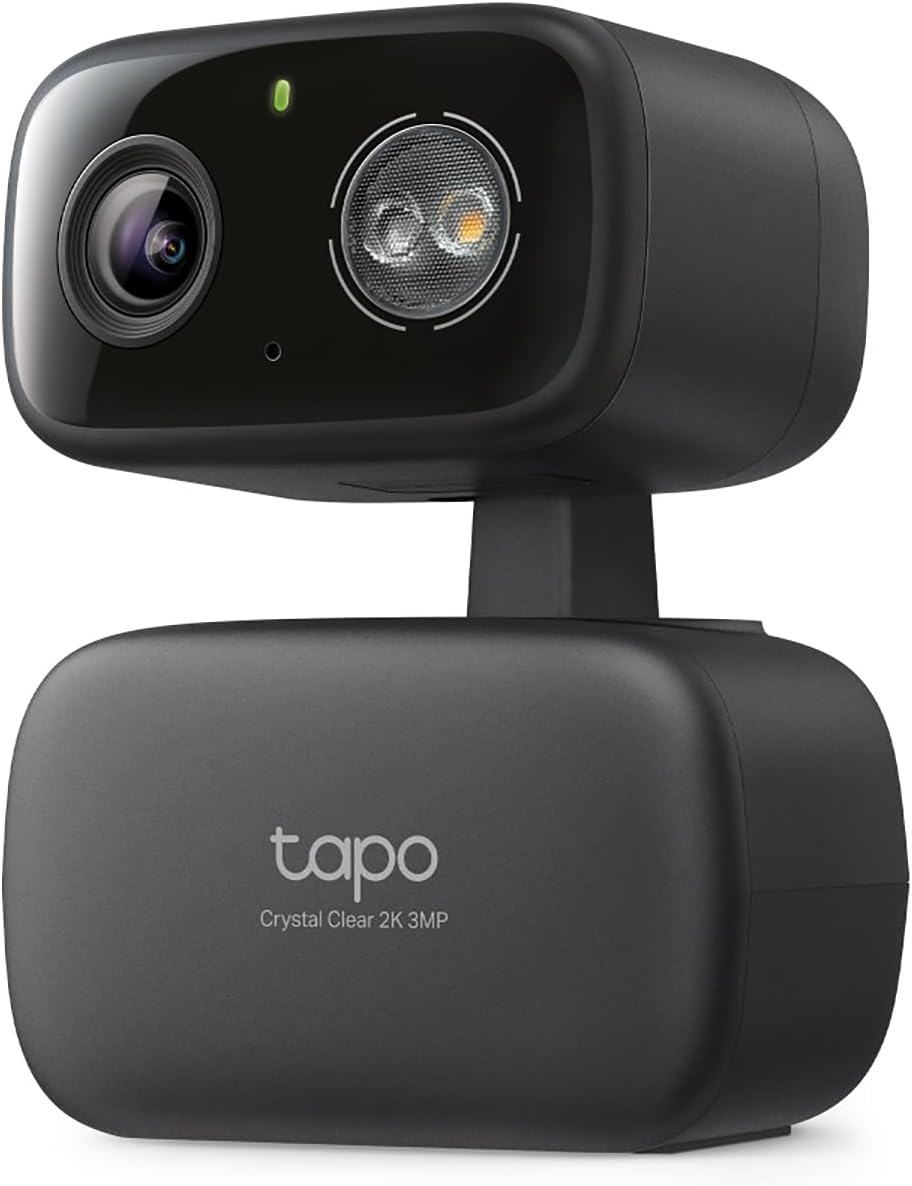 Tapo 2K 360 C217 Indoor/Outdoor Pan/Tilt Wired Security Camera - Baby Monitoring, Person & Baby Cry Detection, Motion