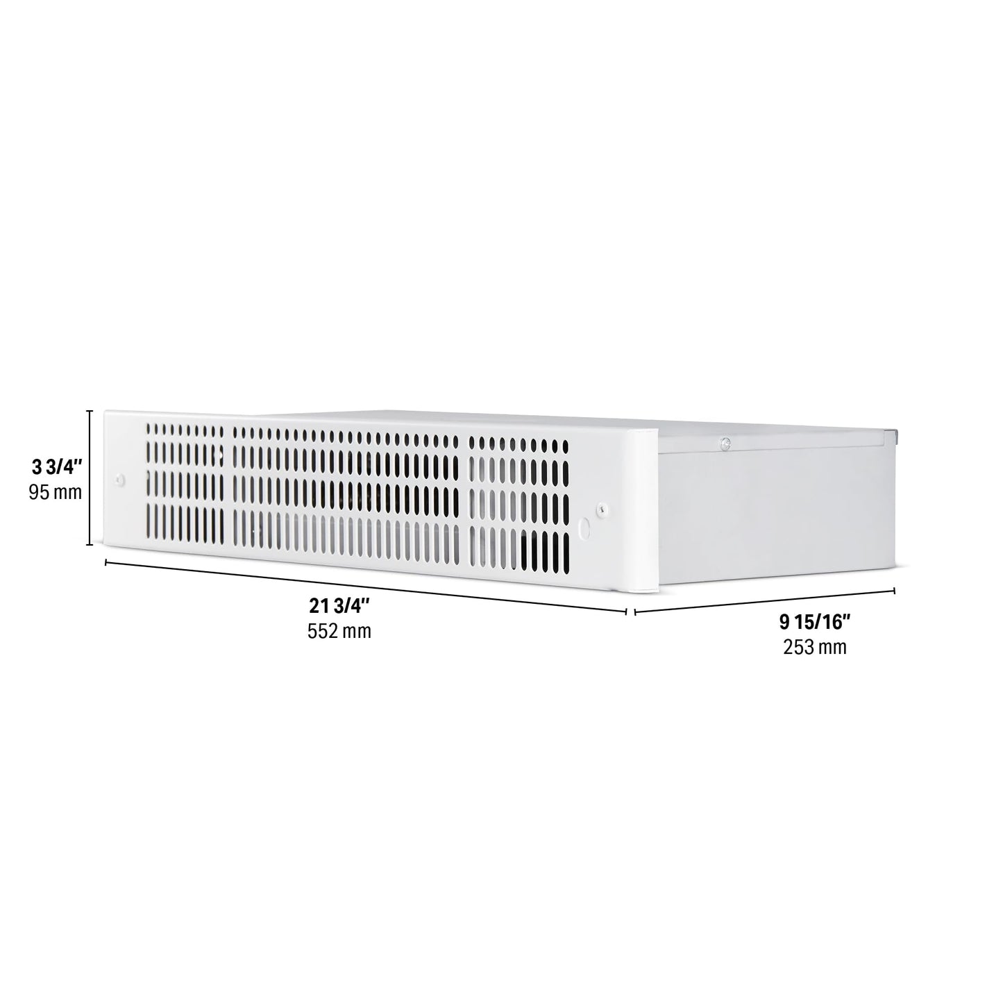 Stelpro Kickspace Heater 1,000 watt -240 Volt Under Cabinet Fan-Forced Heater, Great for any Kitchen, Bathroom or Entryway Design - Discretion at Your Feet -(ASKS1002W) – White