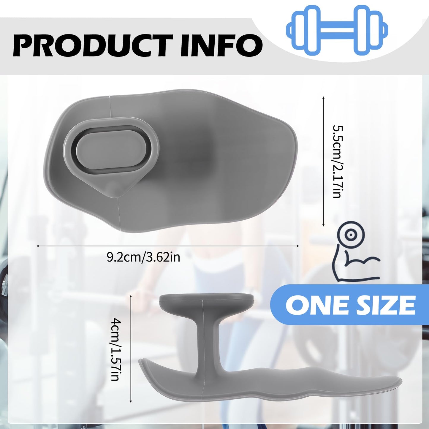 Hoemwarm Anti-Slip Workout Grips, 6Pcs Ergonomic Rubber Hand Protector Gloves for Strength Training and Exercise,Weight Lifting,Dumbbell,Deadlift,Bar Pad Pull Up Grippers