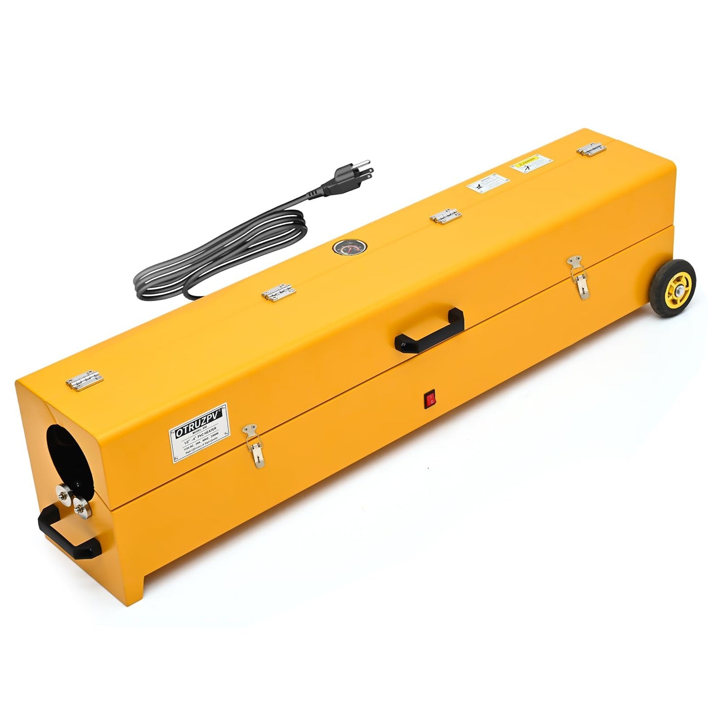 OTRUZPV 1/2" to 4" Electric PVC Conduit Heater with Temperature Detector, 2300W Portable PVC Pipe Heater