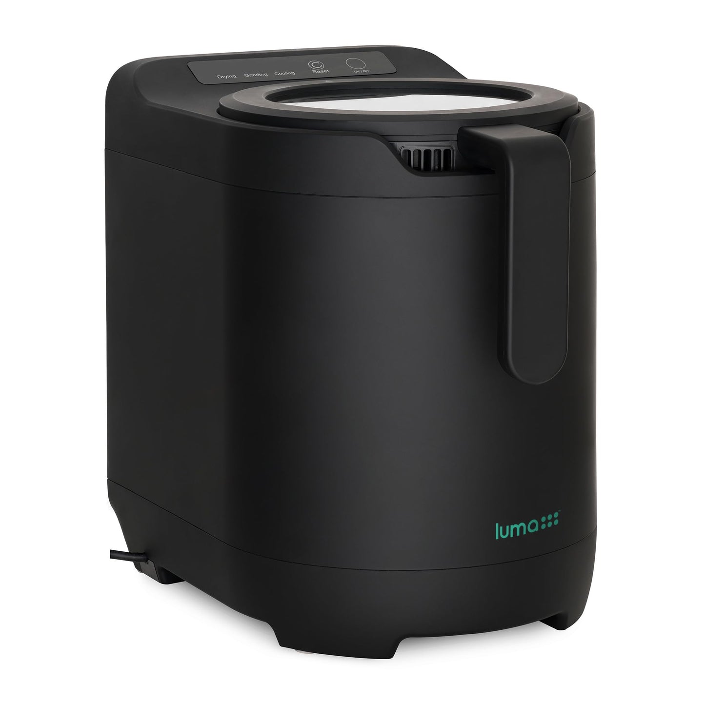 Luma® by Newair Electric Composter for Kitchen | 2.5L Odorless Kitchen Composter | Dishwasher Safe Indoor Compost Machine | 90% Volume Reduction in 3-6 Hours