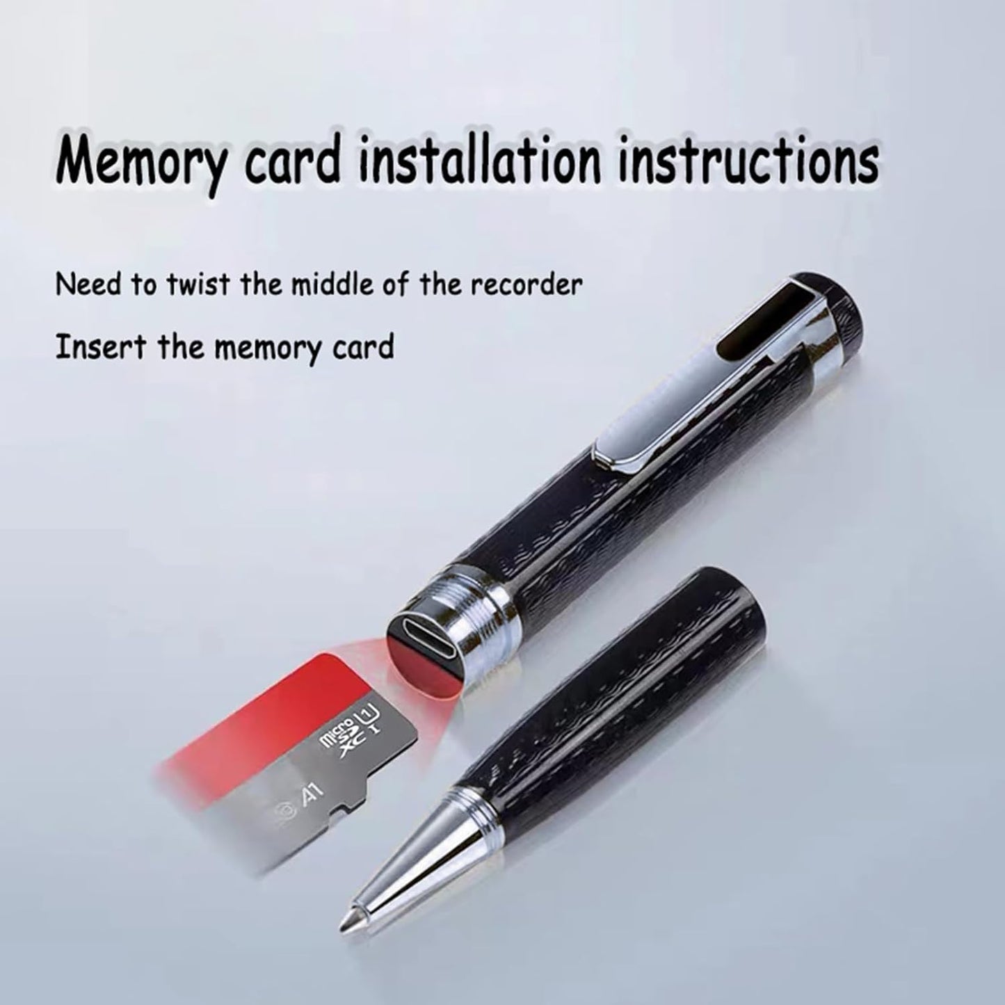 TIISIFANG 128GB Voice Recorder with Noise Cancellation - Clear Audio Recording for Meetings, Lectures & Interviews |