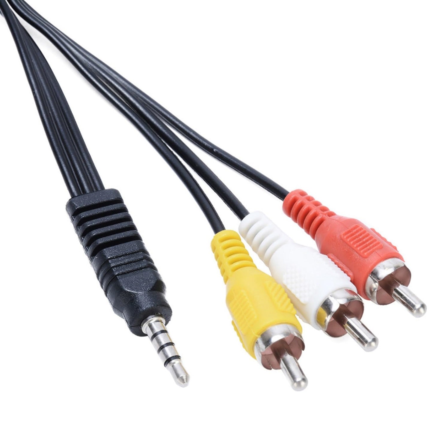 JDYYICZ 3.5mm 3 3.5mm 5FT to RCA Camcorder AV Audio Video Output Cable, RCA to AV Input Cord Replacement for Sony TV