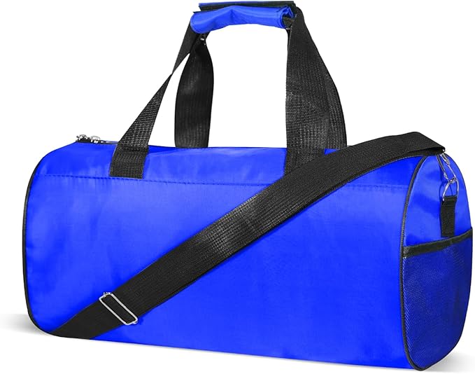 C&F BOGMOST Small Gym Bag for Travel & Duffel - 20 Inch Lightweight Carry On Bag for Men & Women, Mini Duffel Bag,Perfect for Sports, Weekend Trips, and Overnight Stays, Blue