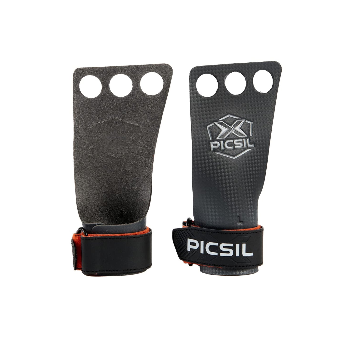 PICSIL RX Grips for Cross Training and Gymnastics, Carbon Fibre Material, Use with Magnesium, Grip on All Surfaces and Bars, Designed for All Athletes