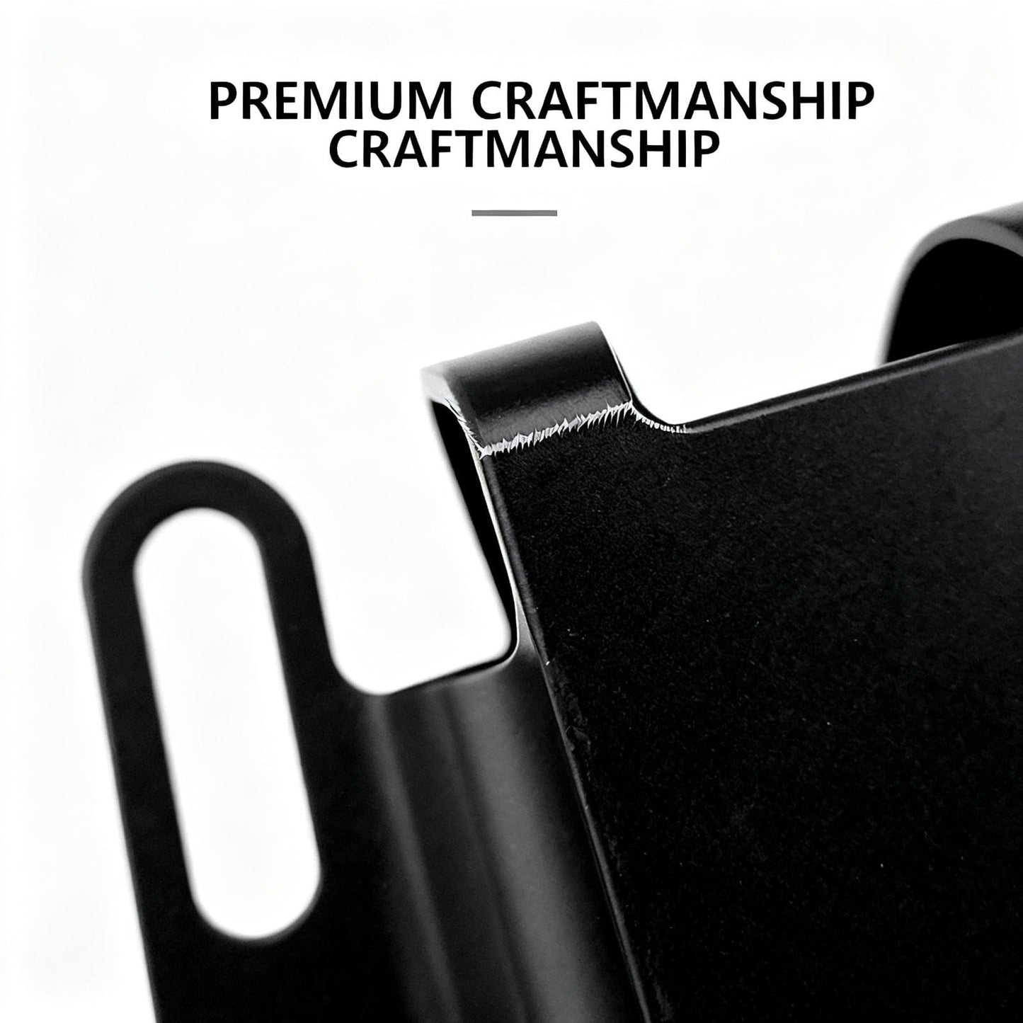 FJYXCHENXM 2 Pairs Stainless Steel Kydex K Sheath Clip, Universal Knife Scabbard Waist Clip – Ideal for Securing Knife Sheaths on Belts During Outdoor Camping, Hiking & Daily Carry