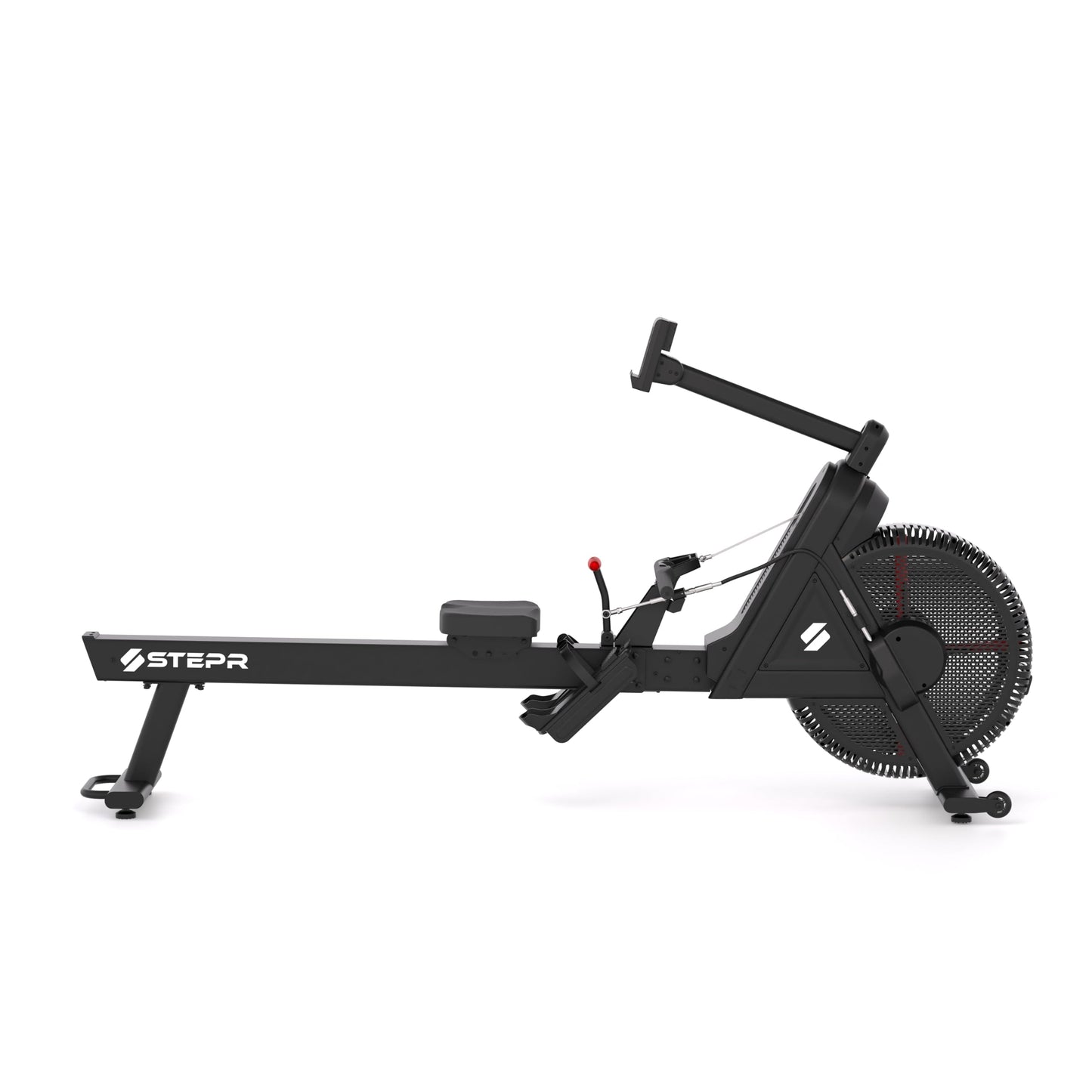 STEPR Rower XL VPR, Air Resistance Rower with Patented VPR Air Resistance Technology, Full-Body Ergometer