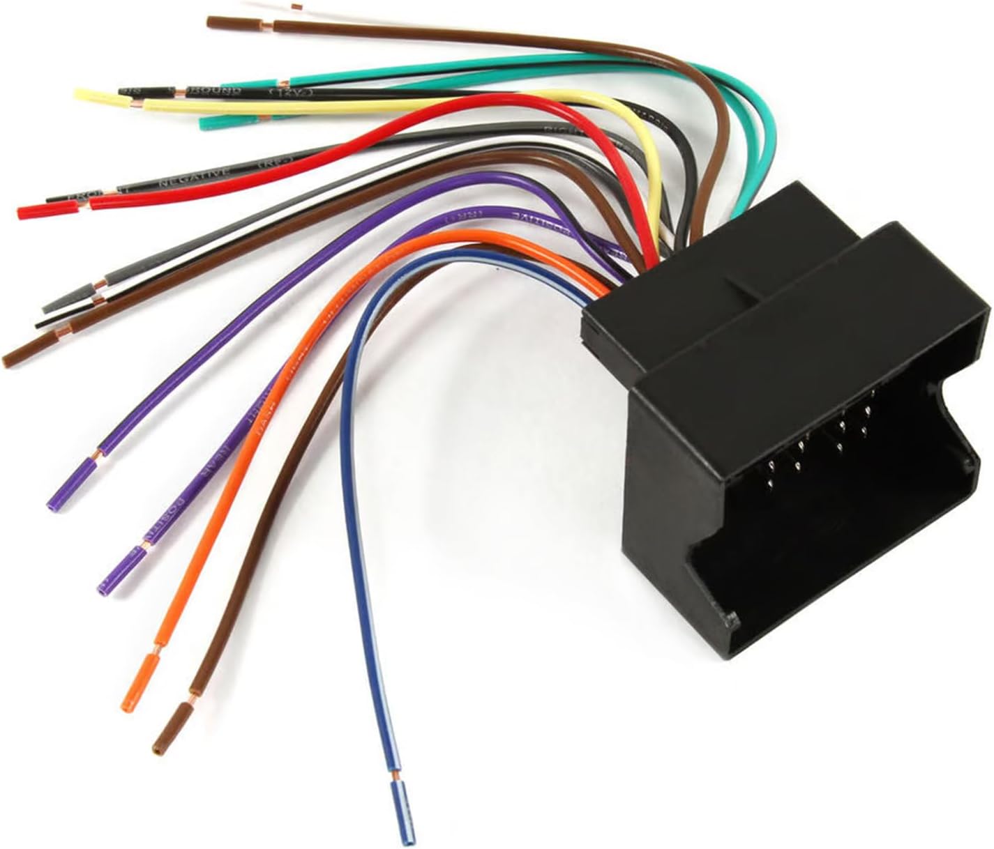 VW03B 2002 Scosche Compatible with Select and up Volkswagen Power/Speaker Connector / Wire Harness for Aftermarket