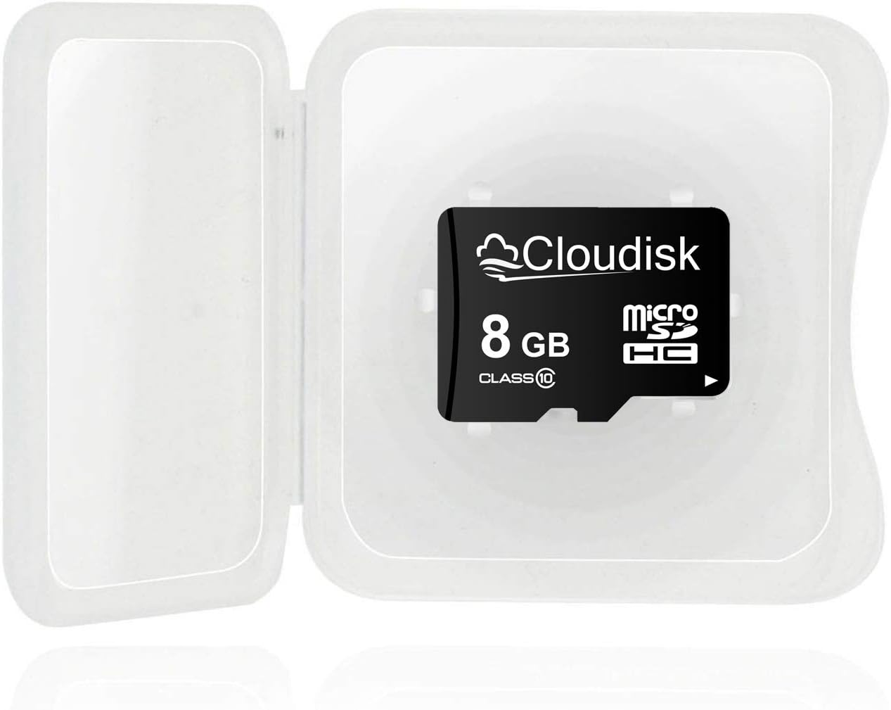 Cloudisk Pack 2 8GB C10, A1, U1 (8 of Micro SD Card Flash Memory Card Micro SDHC with SD Adapter, GB)