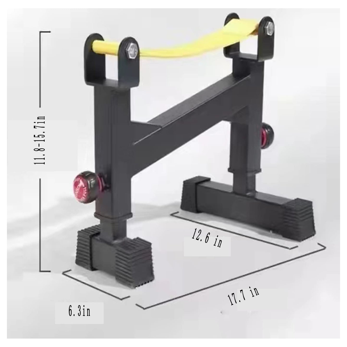 2 Stand Quiet Deadlift Barbell Elevation Stand
