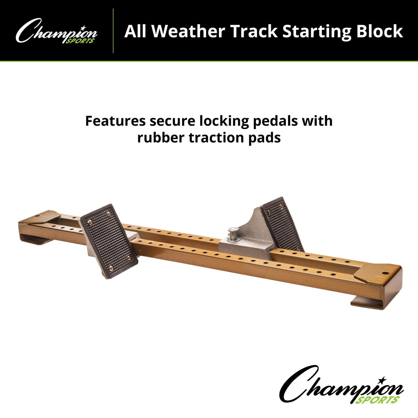 Champion Sports All Weather Starting Block