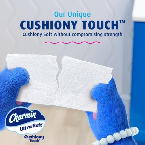 Bounty Quick-Size Paper Towels - White, 16 Family Rolls | Charmin Ultra Soft Toilet Paper, 18 Mega XL Rolls