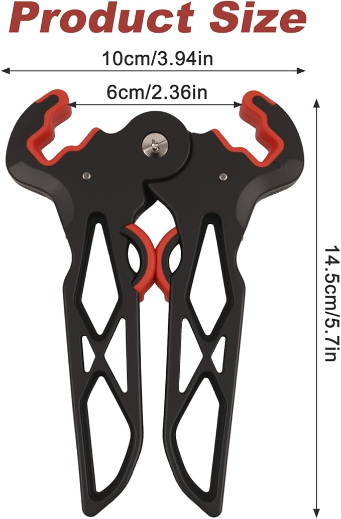 Archery Bow Stand, Rubber Foldable Compound Bow Holder, Ground - Supporting Bipod Rack for Compound Bows, Portable & Scratch - Resistant, Essential Archery Accessories for Hunting, Range & Display