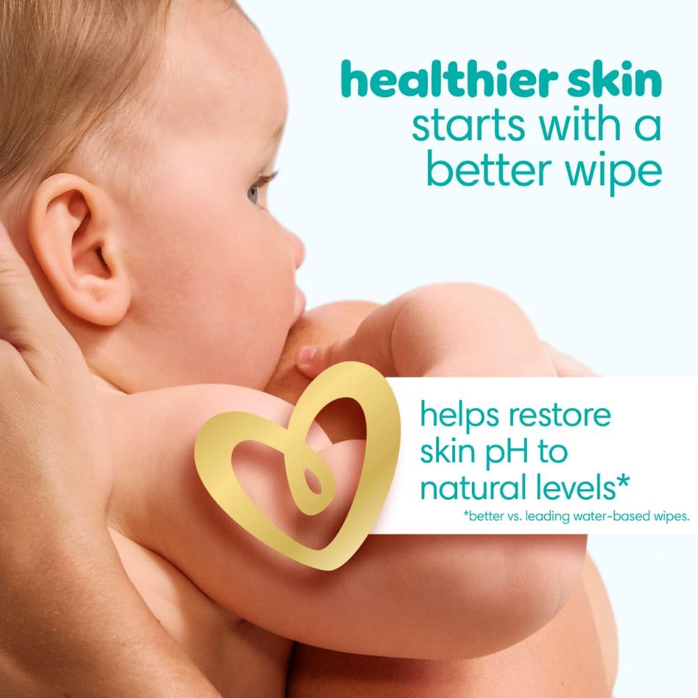 Pampers Baby Wipes - Sensitive Water-Based, Hypoallergenic & Unscented | 336 Wipes in 4 Packs
