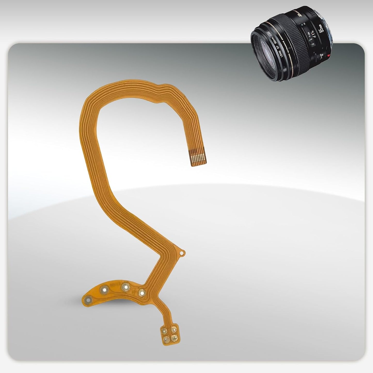 YWLUUOO 28-90mm Precisions Exposure Control Apertures Line for Lens FPC Easy Installation Lens Repair Flexible Line