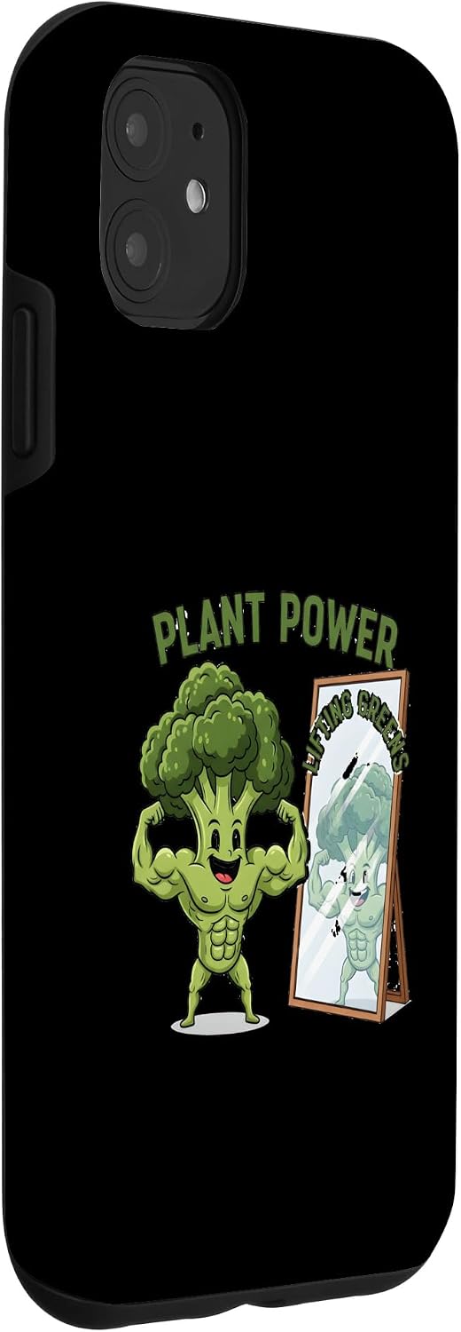 Broccoli, Team Broccoli 11 Broccoli Healthy Vegan Team Vegetables Health Case for iPhone