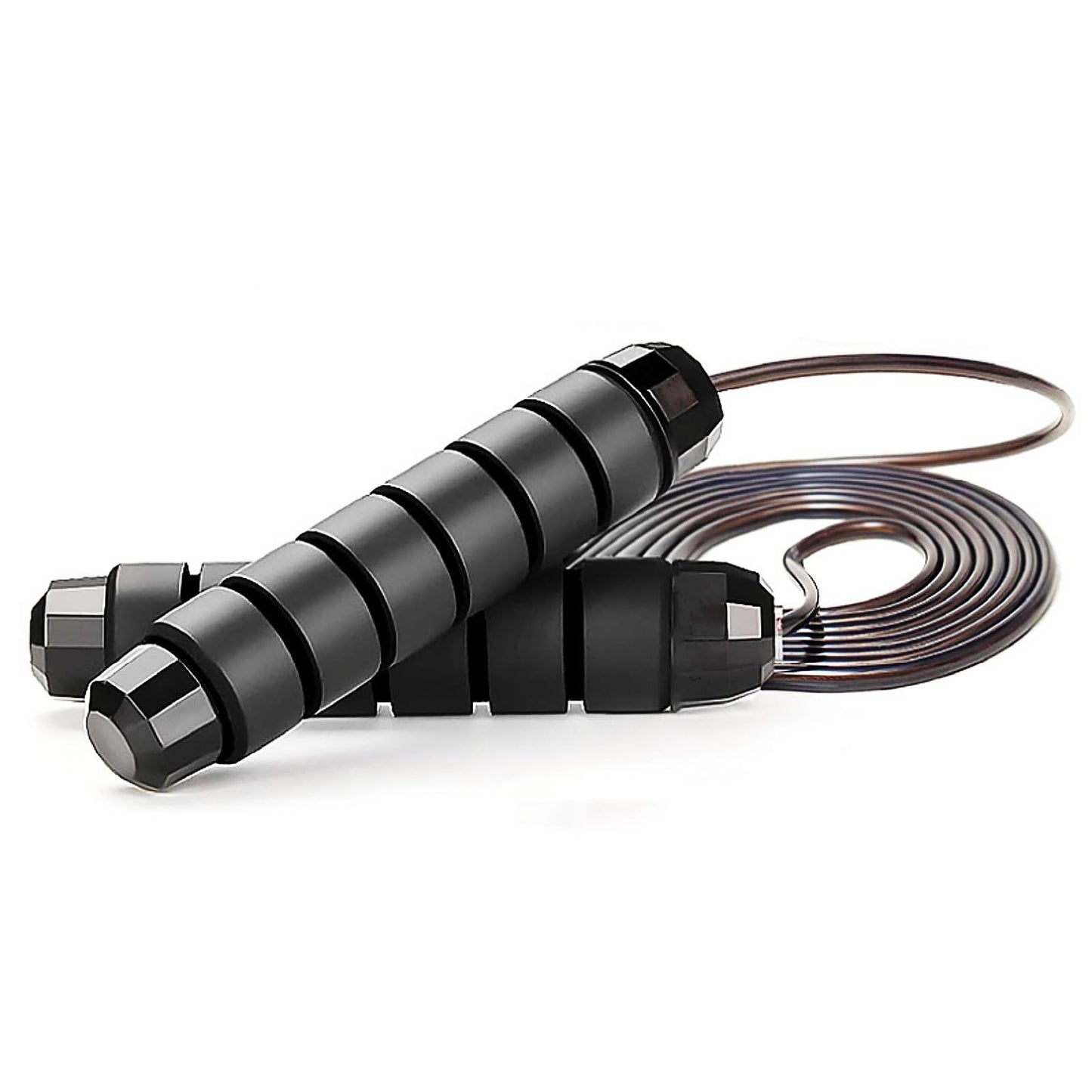 UJEFF Jump Rope, Tangle-Free Rapid Speed Jumping Rope Cable with Ball Bearings for Women, Men, and Kids, Adjustable Steel Jump Rope Workout with Foam Handles for Fitness, Home Exercise & Slim Body