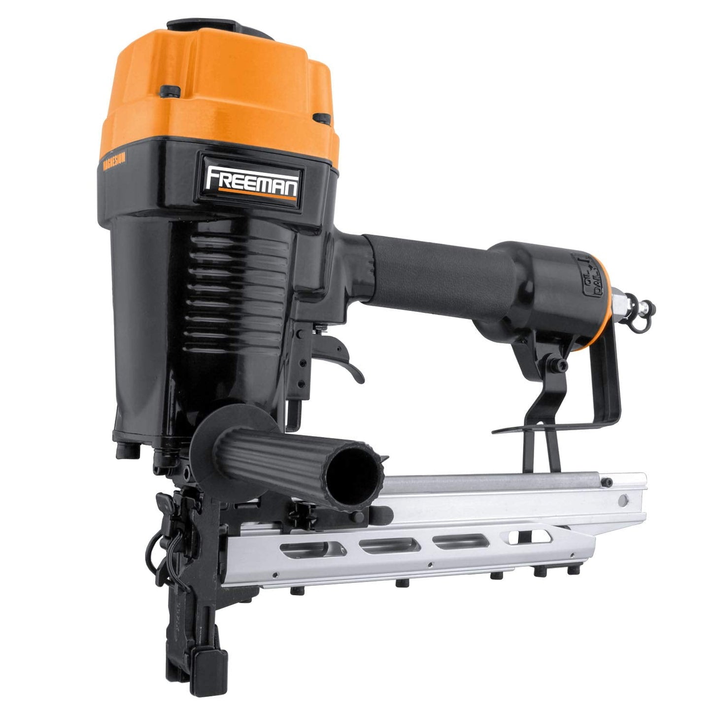 Freeman PFS9 Pneumatic 9-Gauge 2" Fencing Stapler with T-Handle, Adjustable Metal Belt Hook, and Case