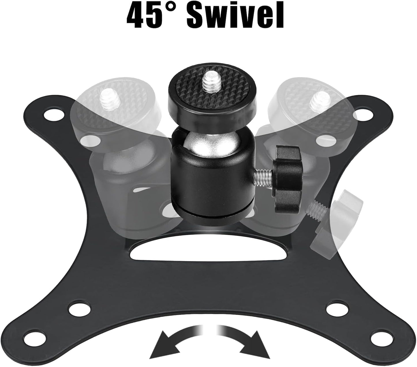 2-Be-Best Adjustable Mini Projector Ceiling Mount - Universal Bracket in Black