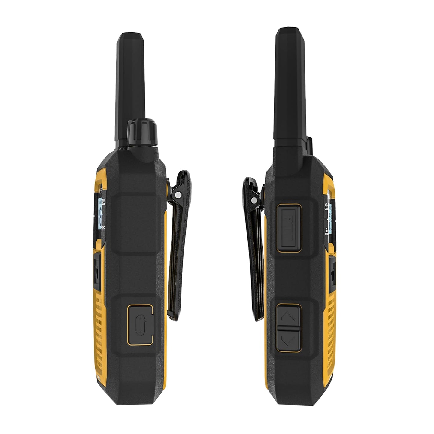 Retevis RB48 FRS Walkie Talkies Long Range, Rugged & IP67 Waterproof & Floating, Mil-Standards 810H Two Way Radio, Heavy-Duty, NOAA, Rechargeable, 20hr Battery, Emergency Radio(2 Pack)