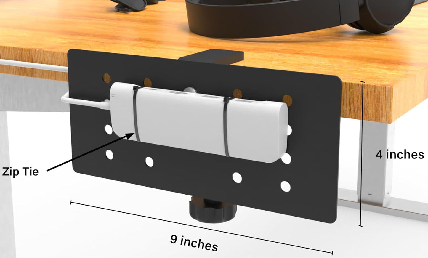 HAVYO Docking Station Side-Mount Bracket Holder-Compatible with Dell/Thunderbolt Dock/Thinkpad USB C Docking Station