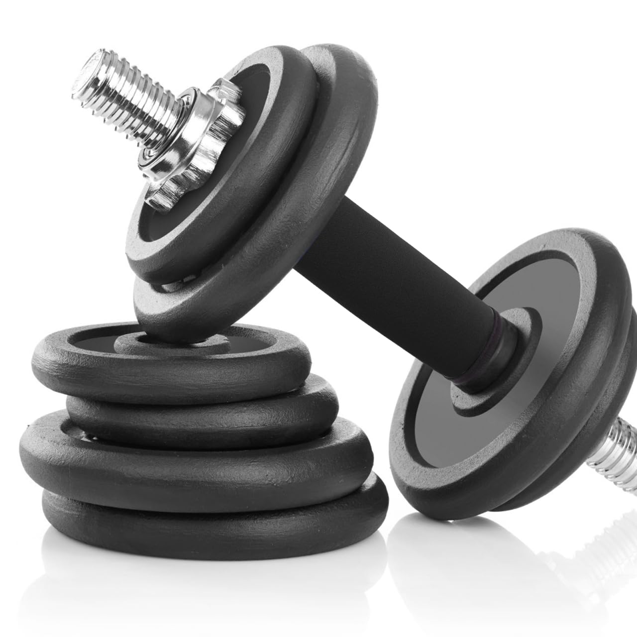 Toddmomy Removable Barbell Pad Covers for Pull-up Bars and Dumbbells - Non-Slip Handle Bar Cushions for Home Strength Training Gym Accessories 5.5X5.2 Inch