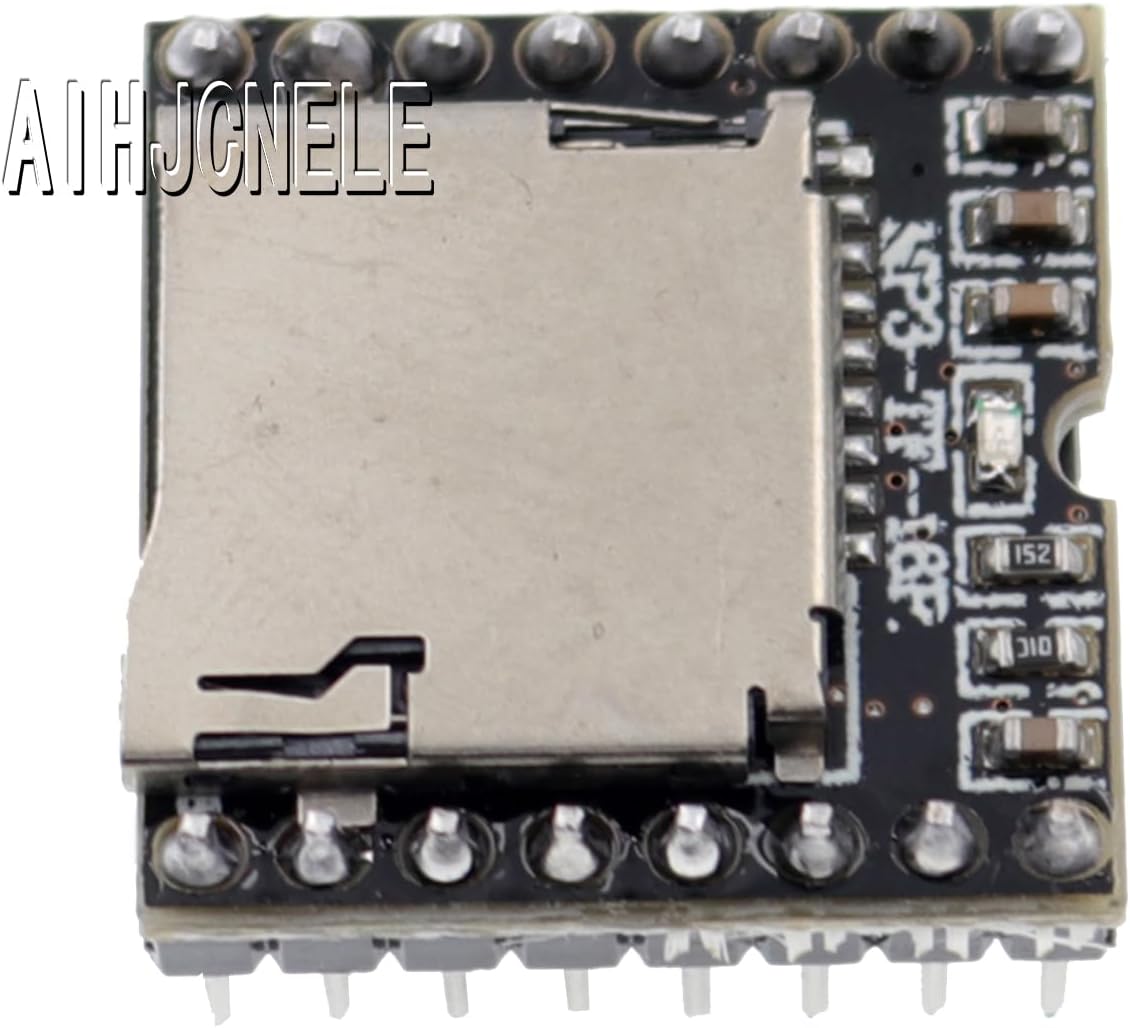 Aihjcnele MP3 (4-pcs) Player Mini Audio Voice Module TF Card U Disk Board for DFPlayer Audio Voice Decode Music Module