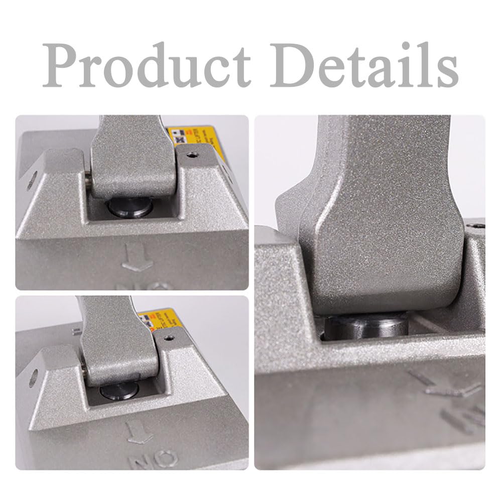 AOMAG 120 lb Magnetic Sheet Handler Lifting Magnet with Release Holder, 720 lbs Breakaway Force, Safety Factor 6:1