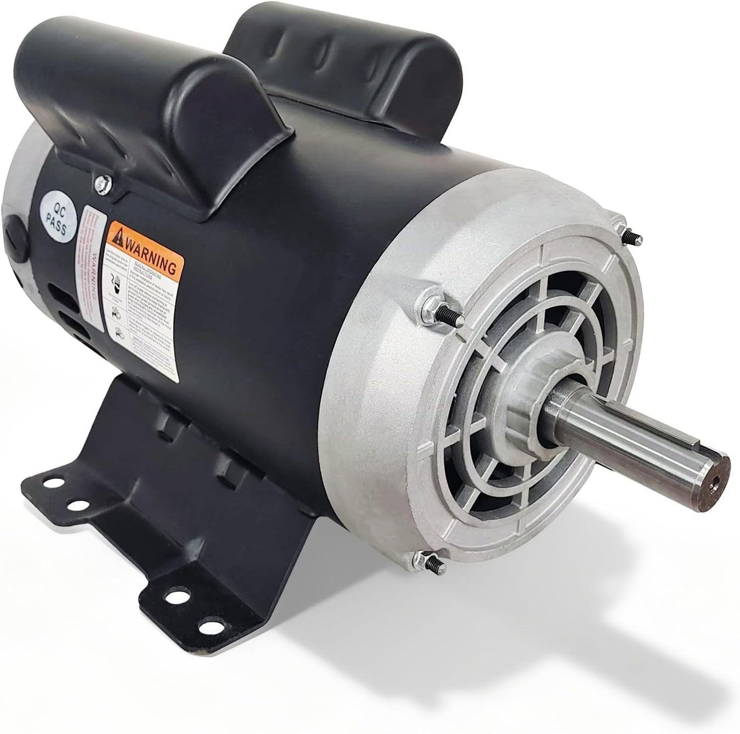 MAIXIUNIAN 23378805 5HP Air Compressor Motor 208/230V Compatible with Ingersoll Rand Single Phase, 184 Frame 3450 RPM 60Hz Electric Motor Replace# 23220064 54421193 56283138