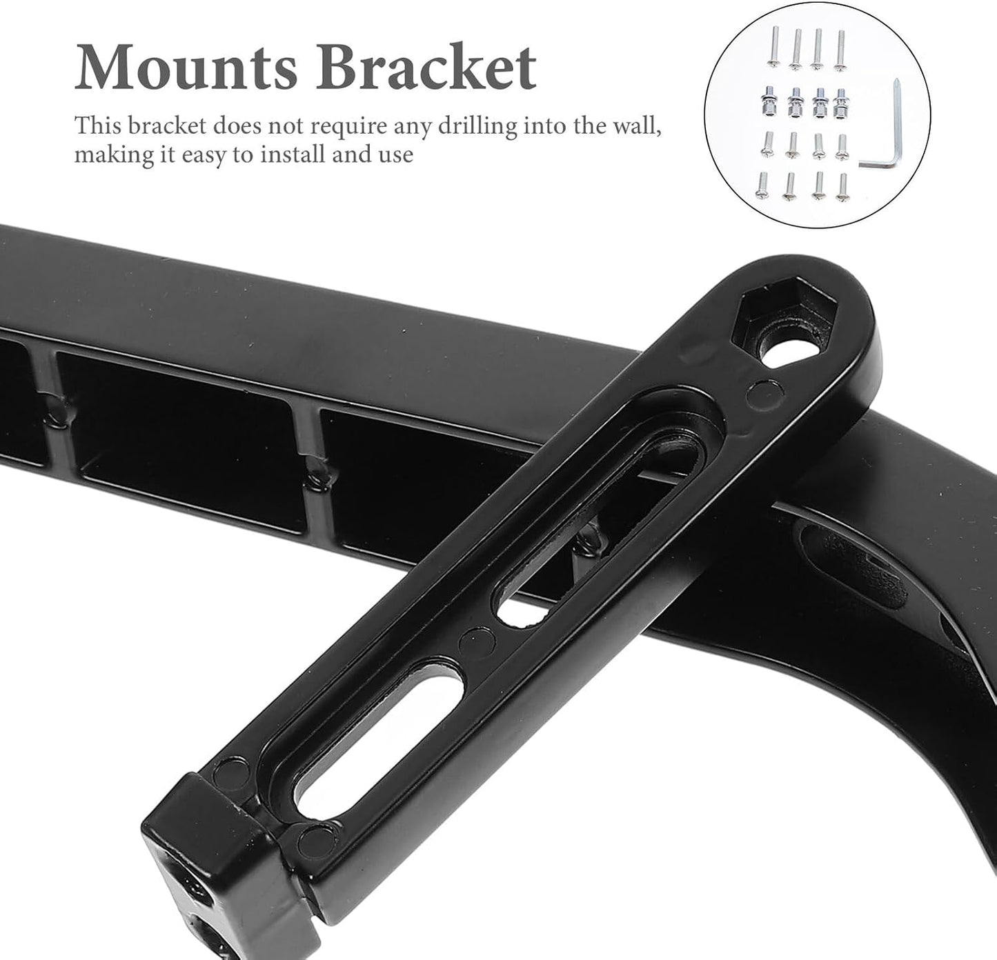 TOMETURE 32-55 Inches, Universal Tv Stand with Mount and Screws, Tabletop Tv Bracket Pedestal for Flat Screens