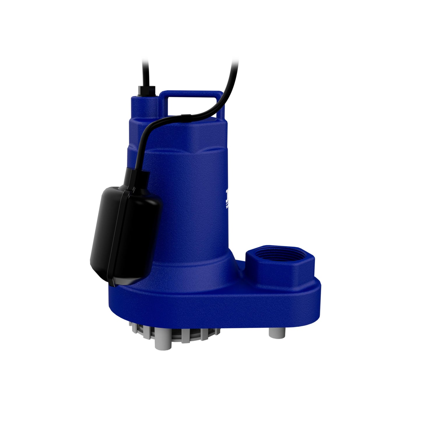 JACKEL SUM500CIT 1/2 HP 5160 GPH Cast Iron Submersible Sump/Effluent Pump with Tethered Float Switch and Piggy-Back Power Cords