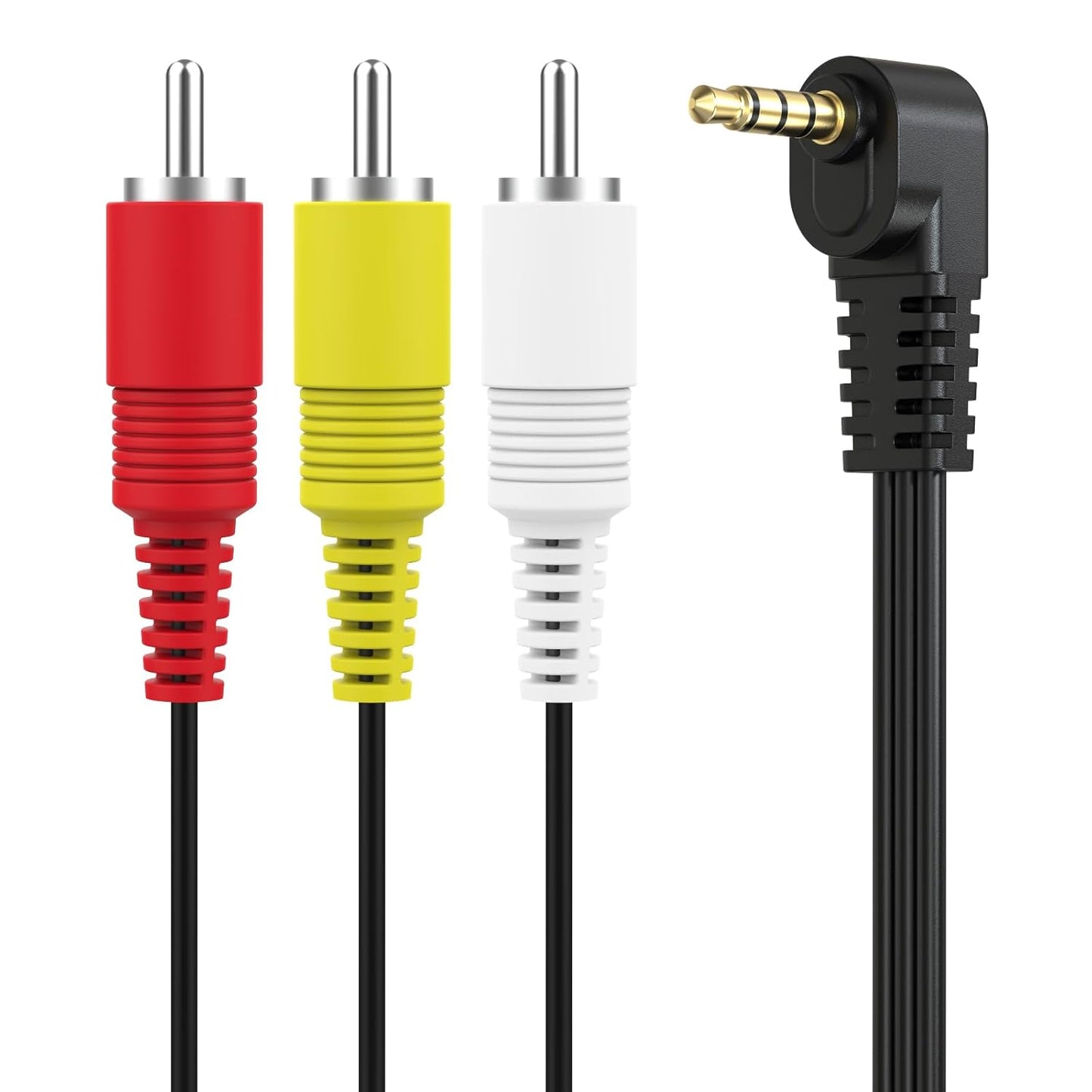 CCD-TRV108 TRV318 TRV608, DCR-PC100 PC110, DCR-DVD100 DVD200 Camcorder-4ft Saipomor Audio Video Cord RCA Cable