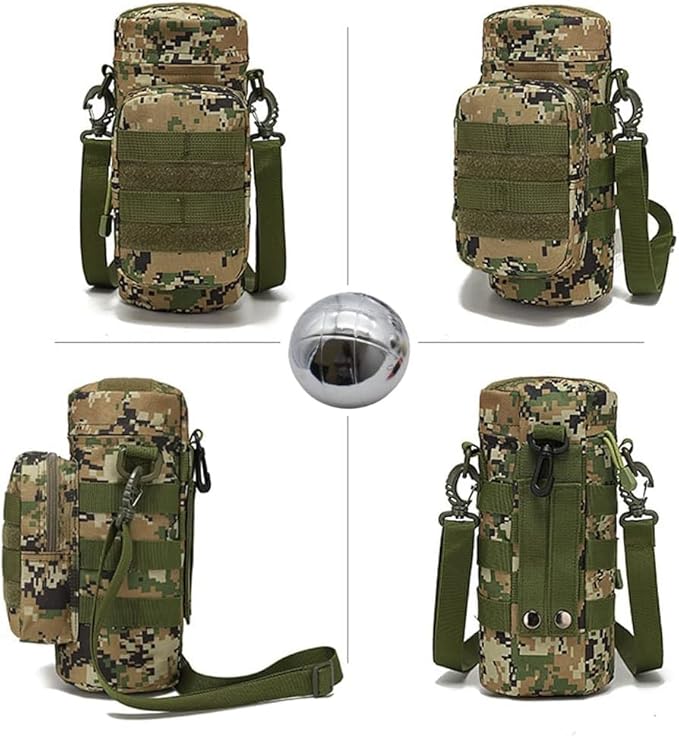 Bocce Ball Bag for 90mm 84mm 73mm 3 Bocce Game,Multifunctional, Zip Design, Powerful. Size: 27 x 12 x 12 cm、