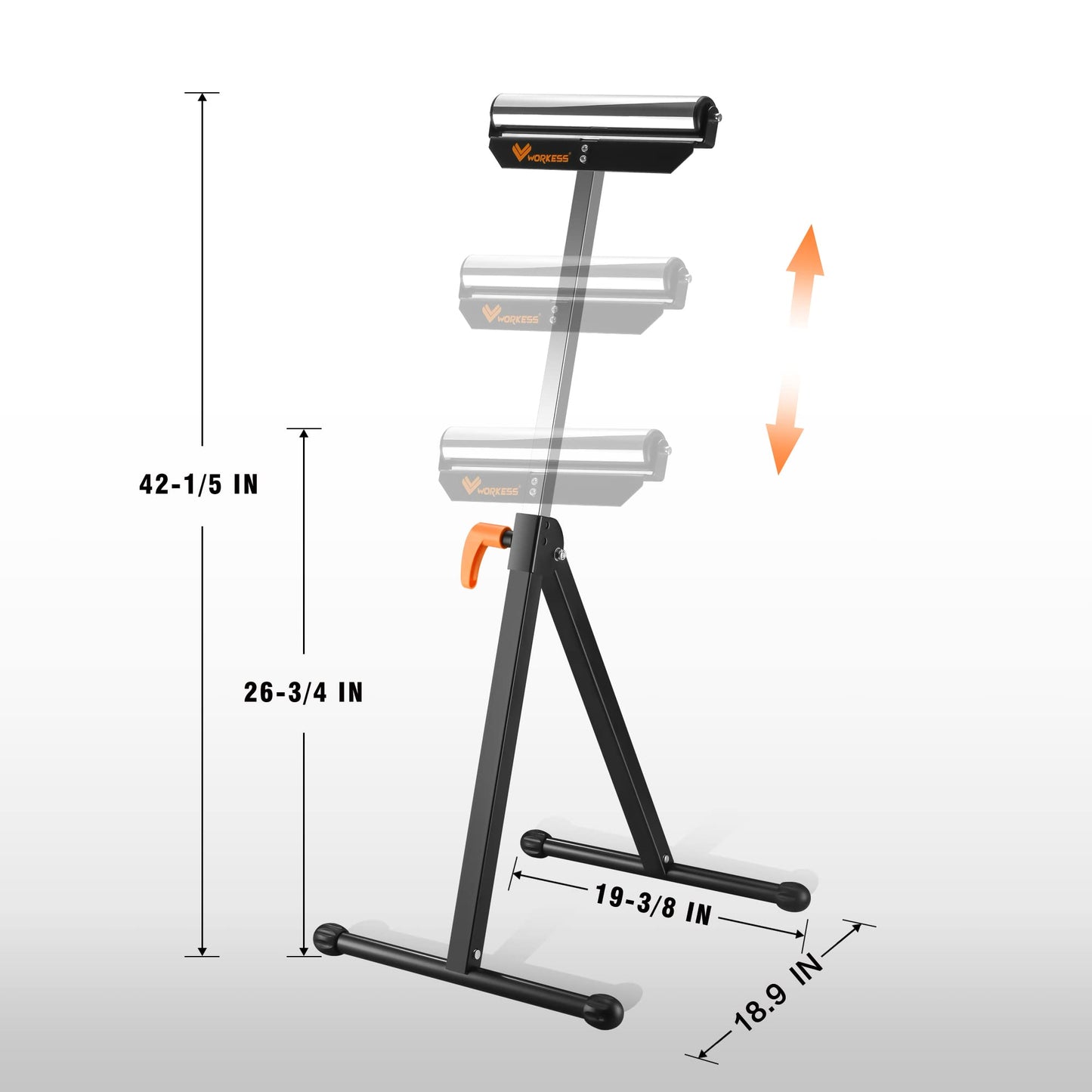 WORKESS 4 in 1 Roller Stand, Roller Support Stand