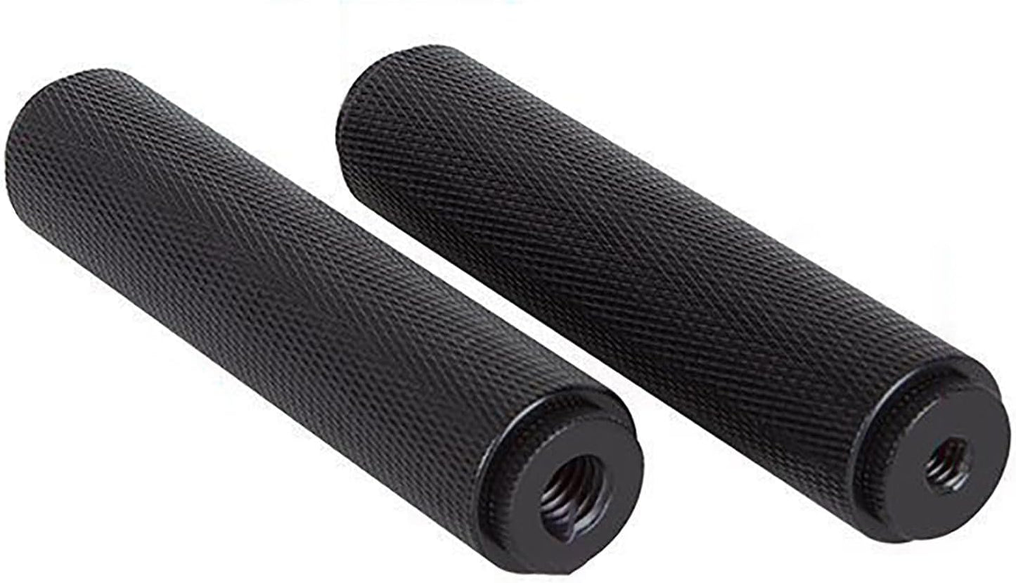 Haoyull 1/4" 1/4" 3/8" Aluminum Alloy Extension Rod Female to Female for Tripods Extend Length of Photography Equipment