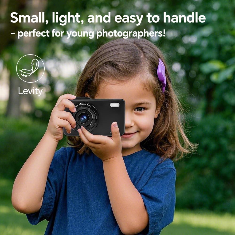 KSO.JLOKN Dummy 64GB FHD1080P 16x Digital Camera, Camera for Kids with Card Zoom Anti Shake Exquisite Compact