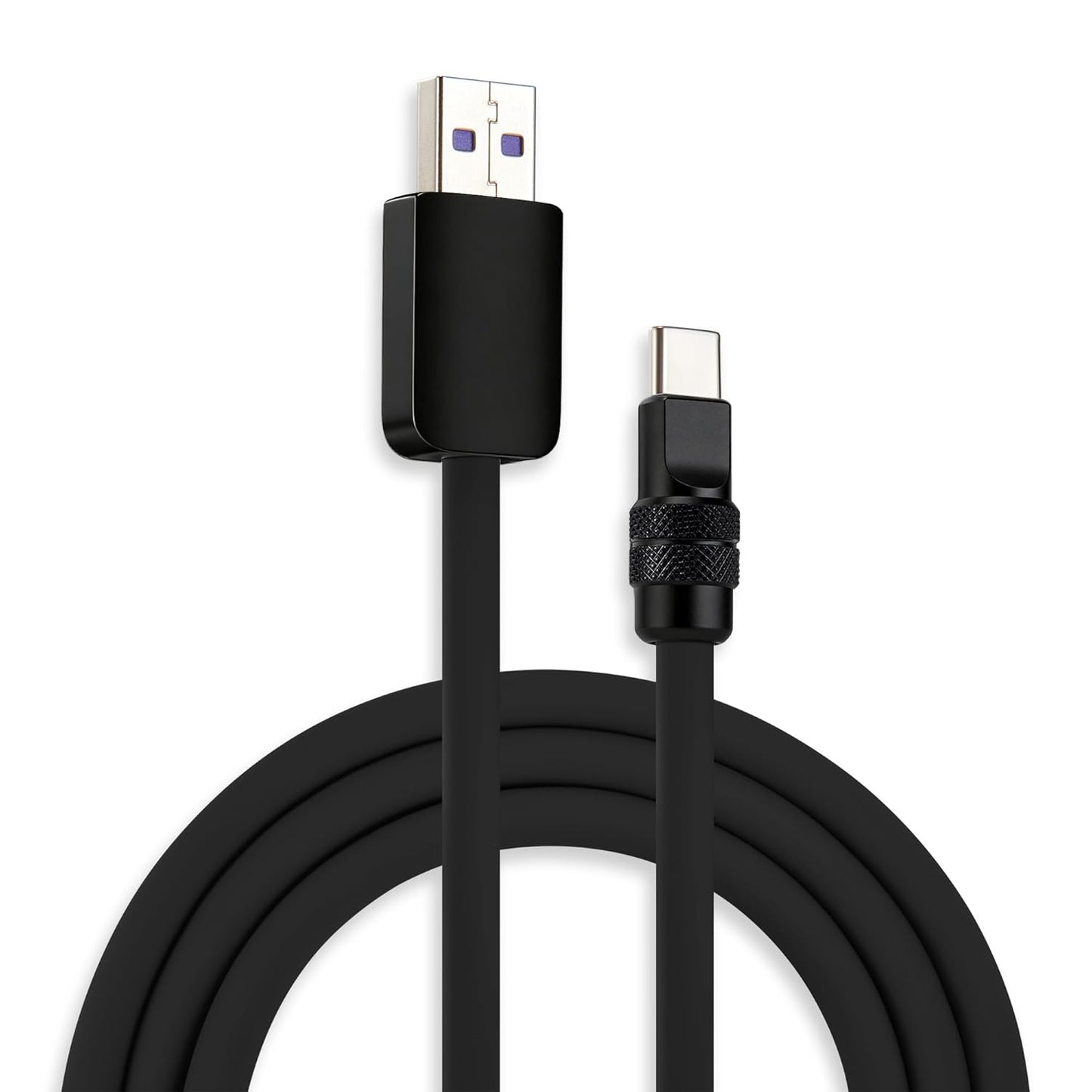 2.0 120W 17-15 3.3FT chubbycable Chubby USB C Fast Charging Cable Silicone Soft Durable USB C Cable Extra Thick Charger