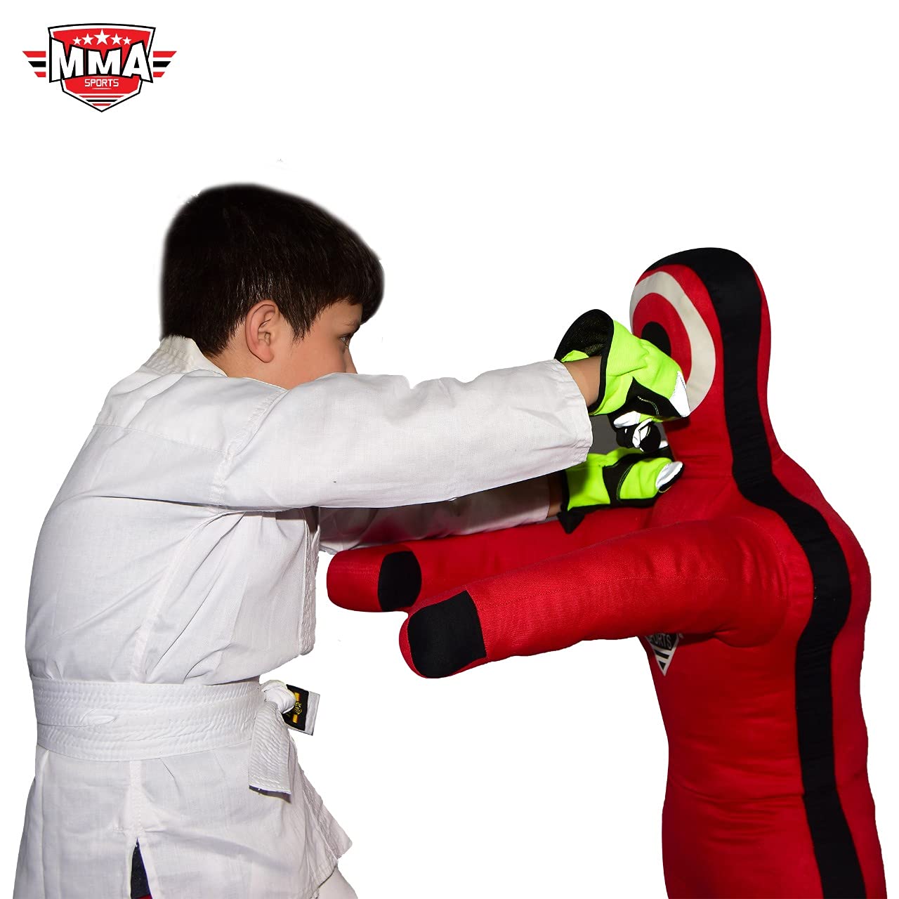 MMA Children Mixed Martial Arts Judo Training Kick Boxing Dummies Youth Exercise Throwing Buddy Ground Pound Dummy Fitness - 40 INCHES-UNFILLED