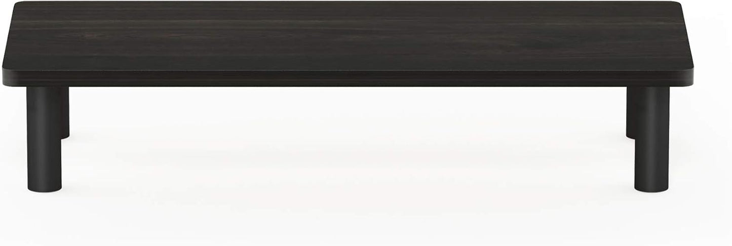 Furinno Espresso/Black Monitor Riser Stand