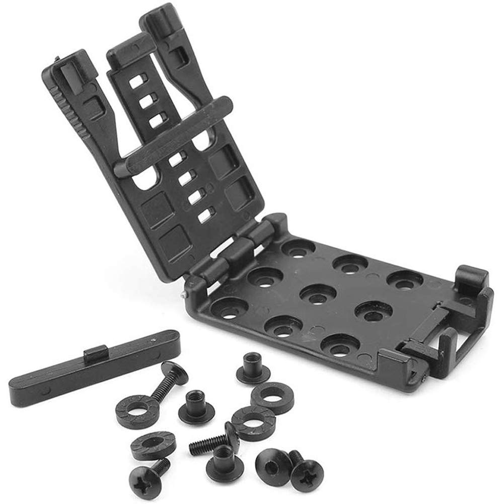 Knife Belt Clips Attachment with Mounting Hardware, Universal Utility for Tactical Sheath, Holsters, Mag Pouches, Magazine Carrier - 2 Packs EDC Carry Belt Clip(New Type#3)