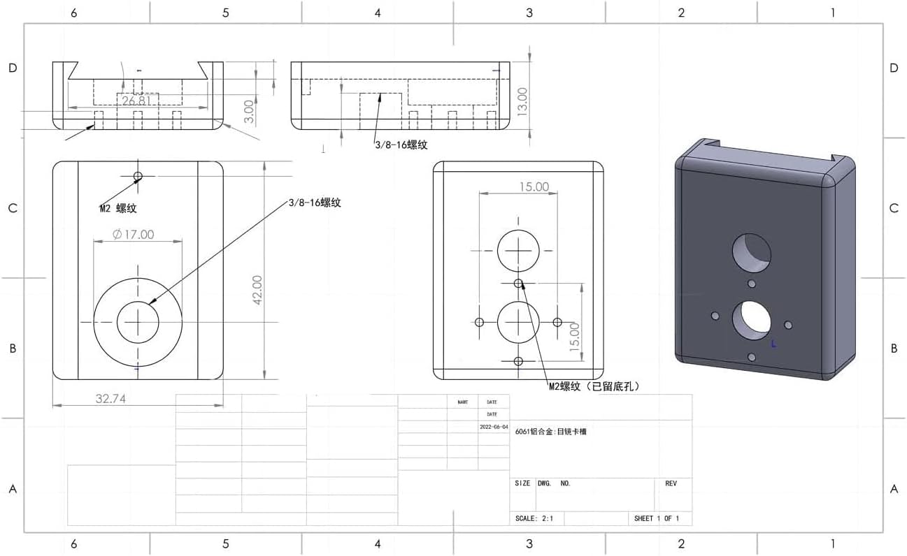 HangTon EVF-2 MVF-1 3/8"-16 EVF Bracket Stand Mounting for ARRI Viewfinder Alexa Mini LF, Thread