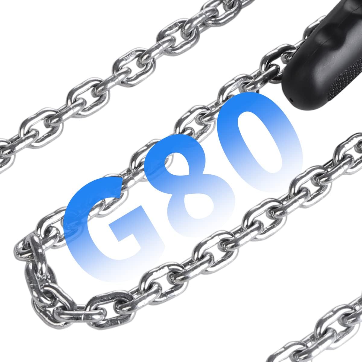 2 Pack AMARITE 1/4 Ton Compact Small Chain Hoist 550lbs Capacity Low-Profile Design with Dual Brakes & Mini Chain Lever Hoist Come Along - Small and Lightweight 0.25 Ton 550lbs Capacity 10ft Lift