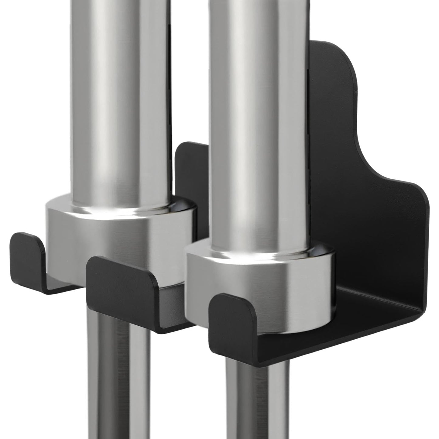 Barbell Wall Holder, Garage Gym Bar Wall Rack, Vertical Barbell Mount Rack, Space Saving Commercial or Home Gym Accessory,Holds Under 30mm Bar Size