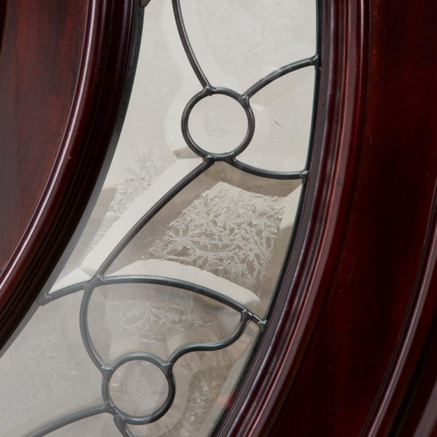BGW-M580E-73 1/4" X 97" X 5 1/4" R/H Prehung Entry Front Door with Brickmould and Both Doors are Active.